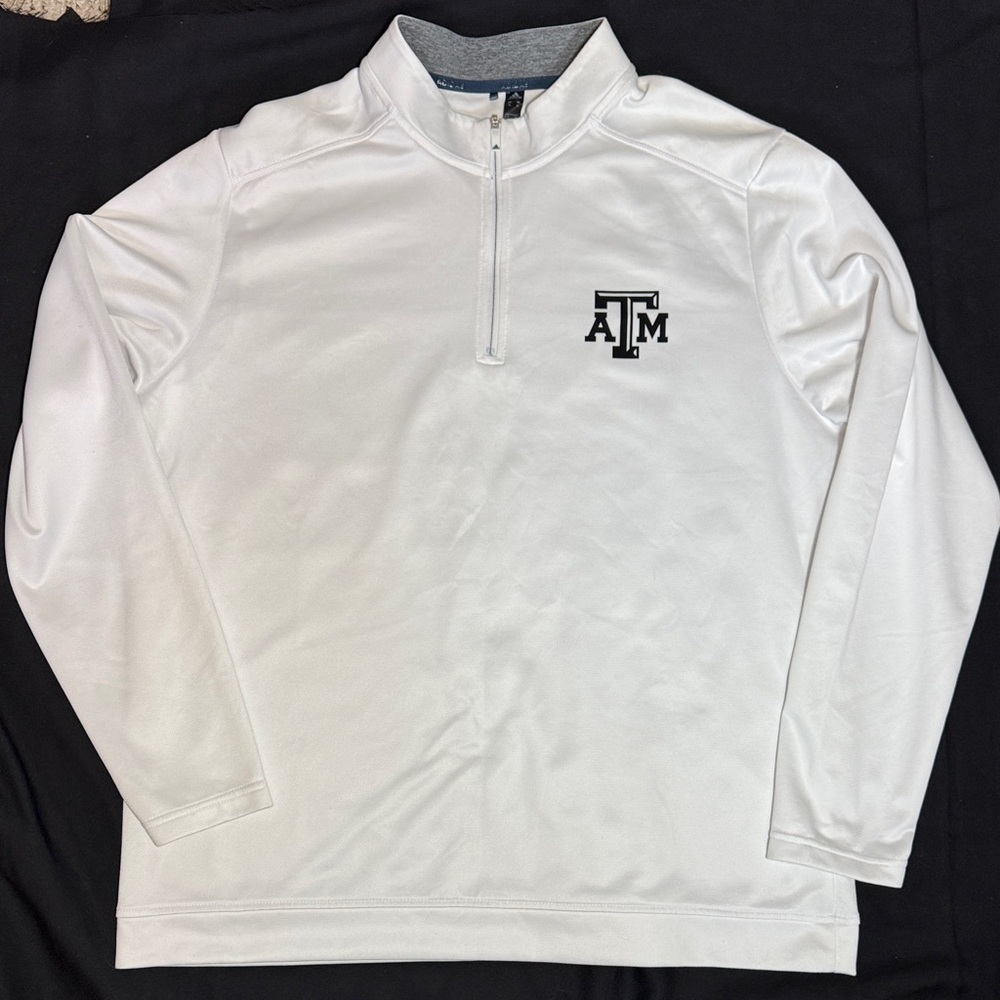 Adidas Texas A&M Quarter-Zip Pullover XL